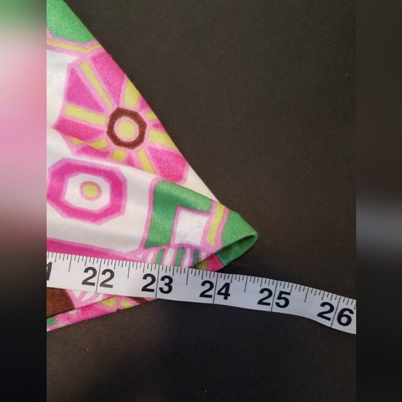 Vintage 60s Retro Floral Bathing Suit Roxanne Size 12/34 C cup - Picture 9 of 13